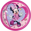 Disney Minnie Junior papírtányér 8 db-os 20 cm FSC