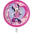 Disney Minnie Junior papírtányér 8 db-os 20 cm FSC