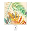 Levél Tropical Leaves szalvéta 20 db-os 33x33 cm FSC