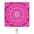 Mandala Fuchsia White szalvéta 20 db-os, 33x33 cm FSC