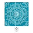 Mandala Petrol White szalvéta 20 db-os, 33x33 cm FSC