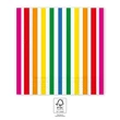 Színes Bright Colors szalvéta 20 db-os 33x33 cm FSC