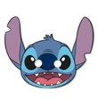 Disney Lilo és Stitch, A csillagkutya Smile maszk, álarc 6 db-os