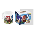 Sonic a sündisznó Power Trio porcelán bögre 325 ml (11 oz) Díszdobozban