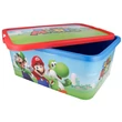 Super Mario Mushroom Kingdom műanyag tároló doboz 13 L