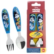 Disney Mickey True Champions fém ergo evőeszköz készlet - 2 darabos