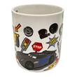 Disney Verdák Stickers porcelán bögre 235 ml (8 oz) Díszdobozban