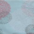Kép 2/2 - Viaszos vászon, szürke, fehér,  mályva színű mintázattal