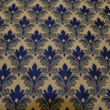 Kép 2/2 - Gobelin bútorszövet, barokk mintás, kék
