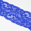 Elasztikus csipke királykék, 9 cm széles