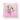 Prémium pamutvászon panel 38x38 cm, Ősz tündérei Blondie rózsaszín