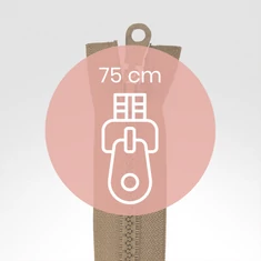 75 cm hosszú