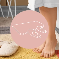 Fürdőszobai kilépő szőnyeg