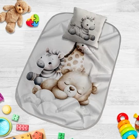 Tündérálom Baba takaró és párna szett, Babaálom zebra