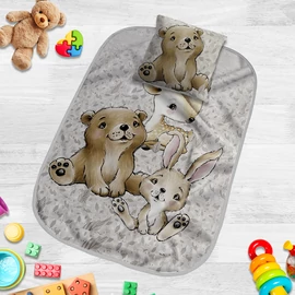 Tündérálom Baba takaró és párna szett, Az erdő gyermekei