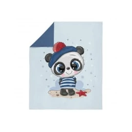 Prémium mintás pamutvászon, pandamaci