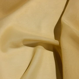 Voile függöny drapp színben, ólomzsinórral