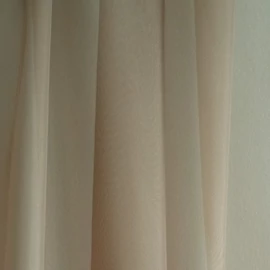 Voile függöny tób színben, ólomzsinórral