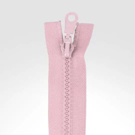 Bontható cipzár, 30 cm világos rózsaszín