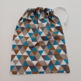 Iskolai tisztasági zsák, absztrakt 30x25 cm