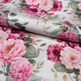 Party vízlepergető anyag, rózsaszín virágok