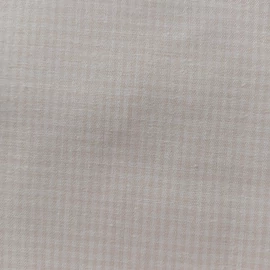 Puplin, apró kockás - drapp