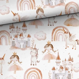 Prémium mintás pamutvászon, Arany királyság-1,58 x 0,50 m