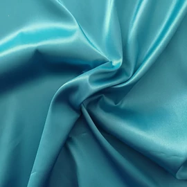 Elasztikus Blúzszatén, türkiz