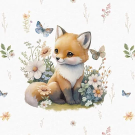 Futter, szabadidő anyag panel 40x50 cm, Erdei tisztás