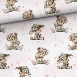 Prémium mintás futter, Mackó és Nyuszi cumival