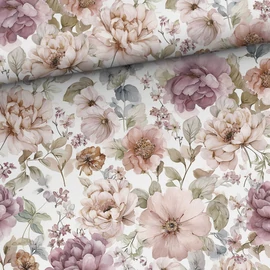 Prémium pamut jersey, A vidék virágai