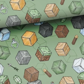 Prémium pamut jersey, Minecraft világ