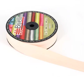 Pamut ferdepánt barack színben 30 mm