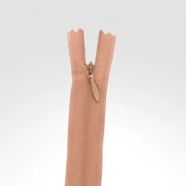 Rejtett cipzár 20 cm barackvirág