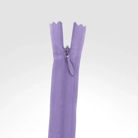 Rejtett cipzár 60 cm világoslila