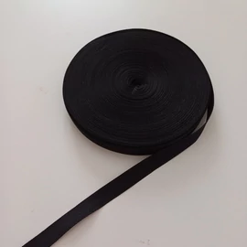 Koptató szalag 1,5 cm széles, fekete