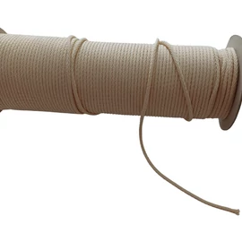 Kevert szálas szövött zsinór, vajszín