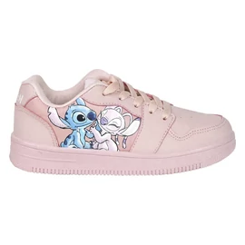 Stitch&amp;Angel rózsaszín prémium műbőr sportcipő