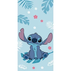 Disney Stitch Blue 100% pamut strandtörölköző - 70x140 cm