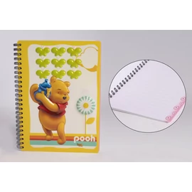 Micimackó A5 méretű világítós notesz