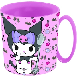 Hello Kitty Kuromi mikrózható műanyag bögre 350ML