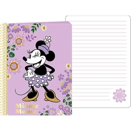Minnie egér A5 méretű Spirálos Notesz 14,5x21cm FSC