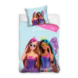 BARBIE Pillangó Ágyneműgarnitúra 100% pamut 140x200 + 65x65