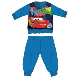 Disney Verdák téli vastag baba pizsama - pamut flanel pizsama - világoskék - 92