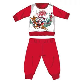 Disney Minnie egér téli vastag karácsonyi baba pizsama - pamut flanel pizsama
