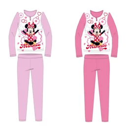 Disney Minnie egér jersey pamut pizsama - világosrózsaszín - 110