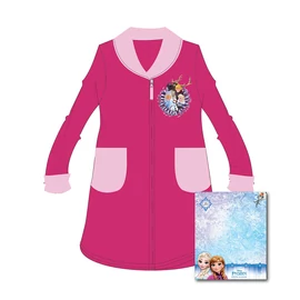 Gyerek köntös - coral - Jégvarázs - 104 - pink