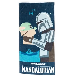 Csillagok Háborúja Baba YODA 100% pamut törölköző 70x140cm