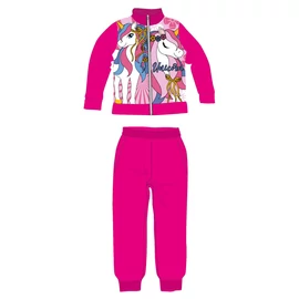 Unikornis kislány szabadidőruha - pink - 116