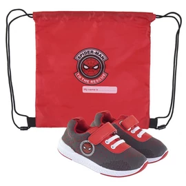 Pókember Rescue utcai cipő tornazsákkal 27